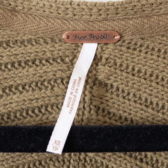 Free People Ribs and Ruffles Sweater Tunic - Picture 4 of 4